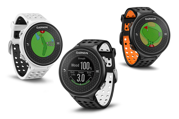 Die neue Garmin GPS-Golfuhr Approach S6 punktet mit Farbdisplay und Schwunganalyse.