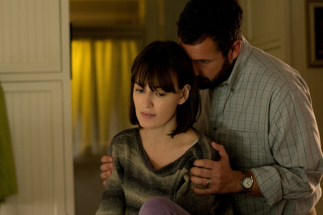 In der Ehe von Don (Adam Sandler) und Helen (Rosemarie DeWitt) kriselt es. (© Paramount Pictures/Chocolate Milk Pictures)