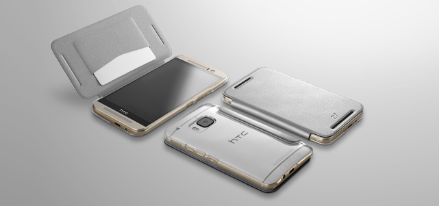 Clear Book ist die praktische und elegante Lösung für alle, die das Design ihres HTC M9 nicht verstecken möchten.