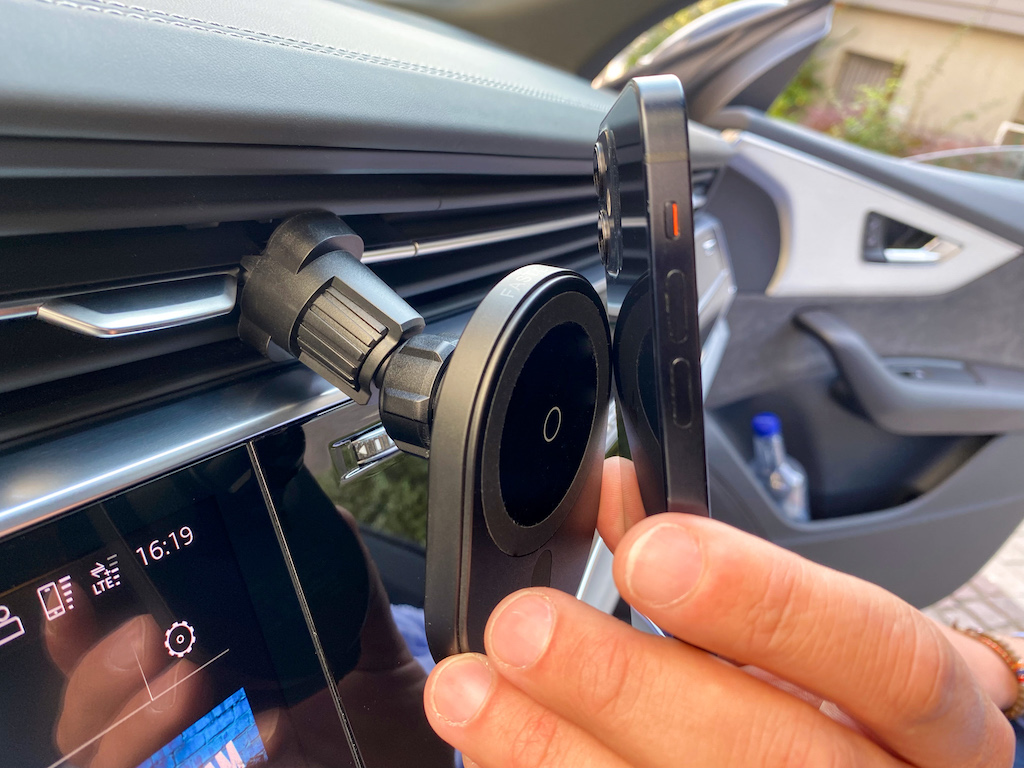 Magnetische Auto Telefon Halter Magnet Montieren Mobile Handy Stehen GPS  Unterstützung Für iPhone 14 13 12
