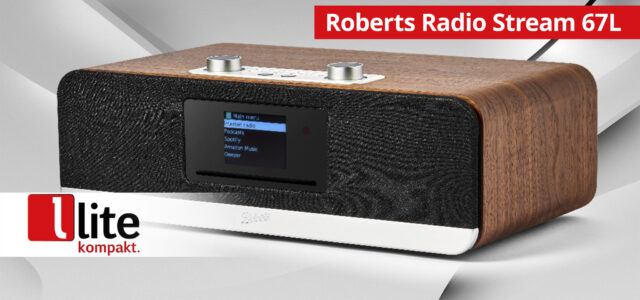 Roberts Radio Stream 67L – Radio, CD und Streaming in charmantem Retro-Look