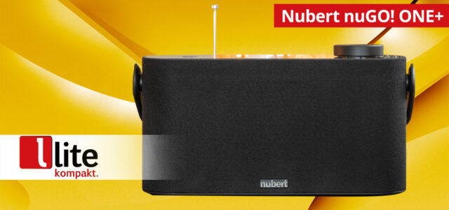 Nubert nuGo! ONE+ – portabler Bluetooth-Klanggigant mit HD-Radio