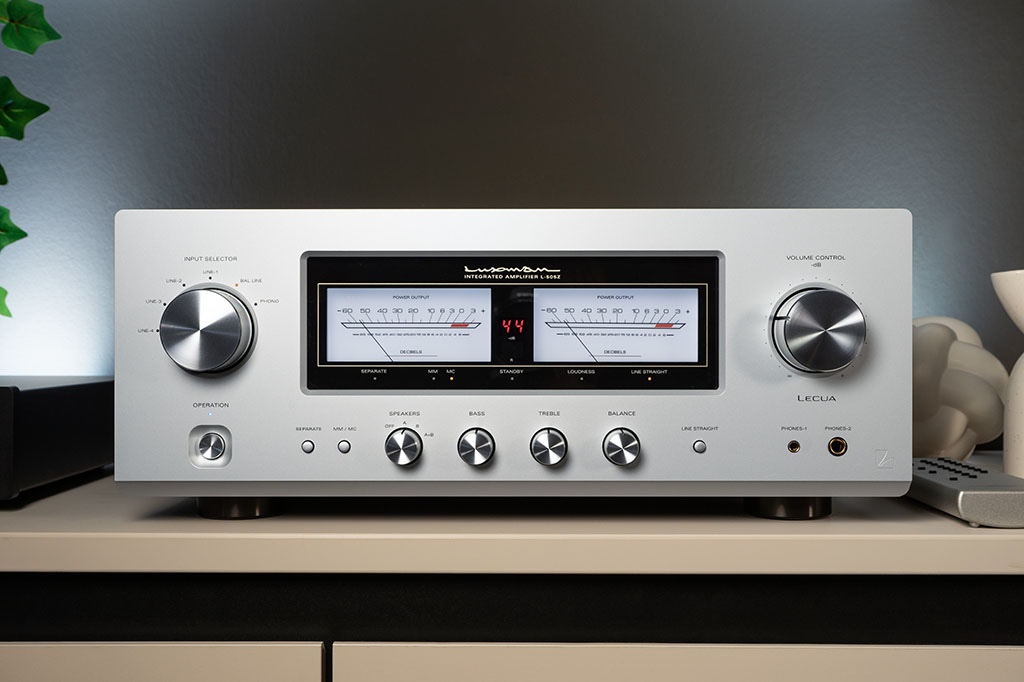 Der Luxman L-505Z verkörpert klassisches HiFi in Exzellenz – optisch mit seinem Retro-Design und technisch mit seiner rein analogen Auslegung.