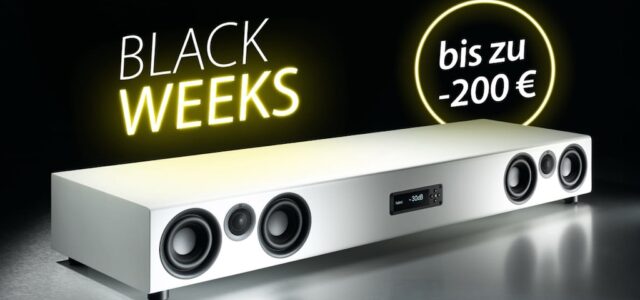 Nubert Black Weeks 2024: Sensationelle Angebote für besten Soundgenuss!