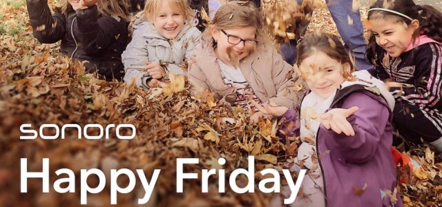 sonoro Happy Friday: Spendenaktion zugunsten benachteiligter Kinder