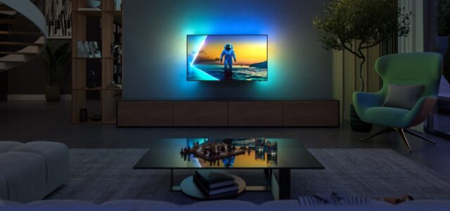 Die Philips Ambilight TVs des Jahres 2025: hochwertige OLED-, MiniLED- und LED-Modelle mit Quantum Dot-Technologie