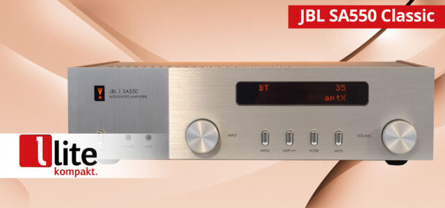 JBL SA550 Classic – Kraftwerk mit Retrofeeling